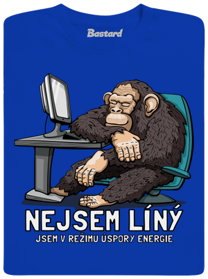 Nejsem líný dětské tričko Royal Blue