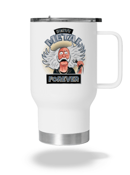 Heavy metal forever termohrnek White