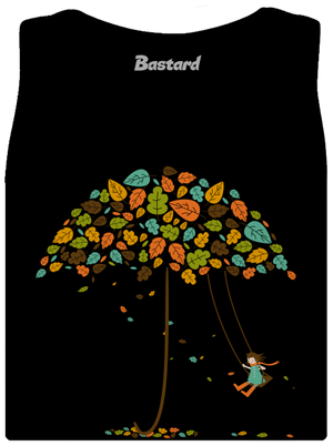 Radost z podzimu dámské tílko klasické Black