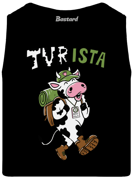 Tur na cestách pánské tílko Black