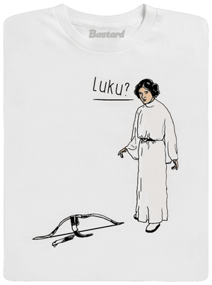 Luke a Leia dětské tričko White