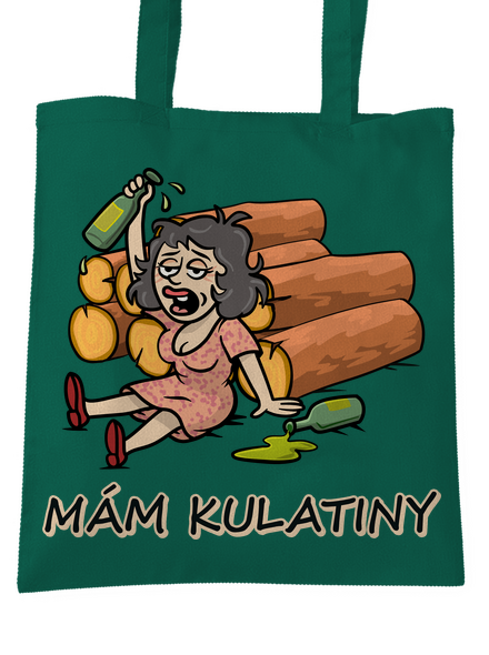 Mám kulatiny taška Bottle Green WM