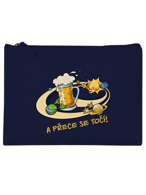A přece se točí! taštička French Navy