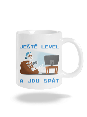 Ještě level klasický hrnek White