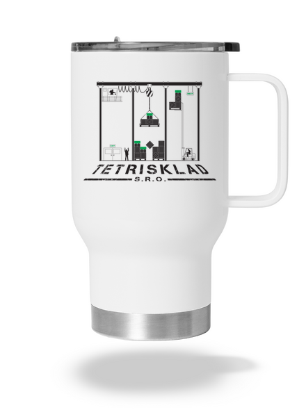 Tetrisklad termohrnek White
