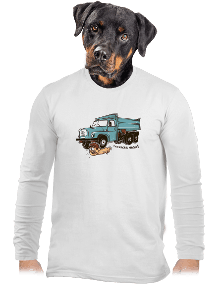 Tatrická masáž pánské dlouhý rukáv White