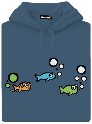 Nehoda dámská mikina klokanka Denim