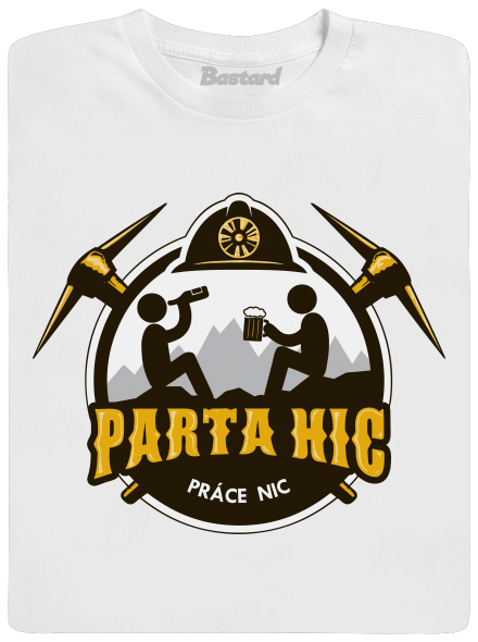 Parta hic pánské tričko White