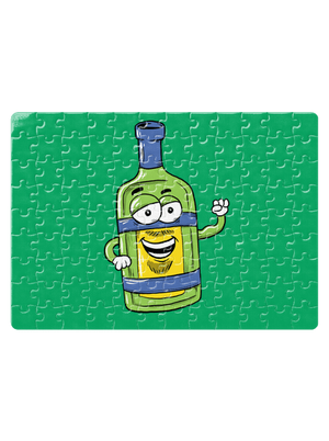 Láska na beton puzzle White