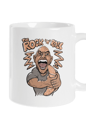 Rock and roll klasický hrnek White