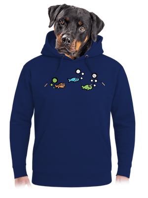 Nehoda unisex mikina premium Navy