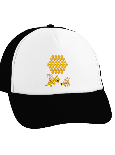 Sladká chyba kšiltovka truckerka Black cap