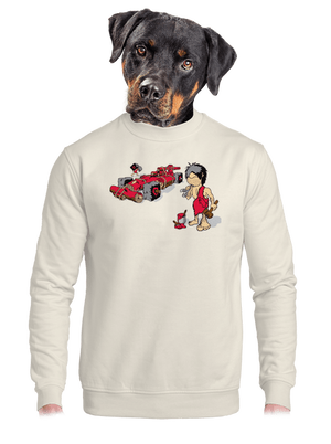 unisex mikina bez kapuce