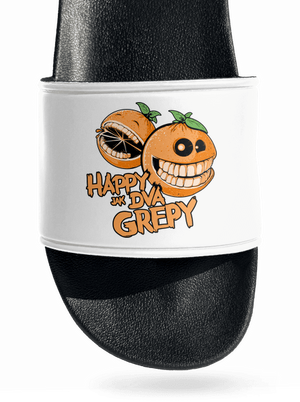 Happy grepy pantofle White