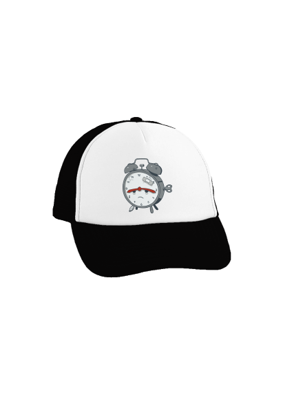 Budíček kšiltovka truckerka Black cap