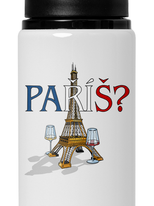 Paříš lahev na vodu White