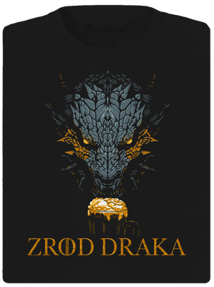 Zrod draka dámské sportovní tričko Black