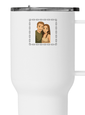 Ghibli efekt z vlastní fotky termohrnek White