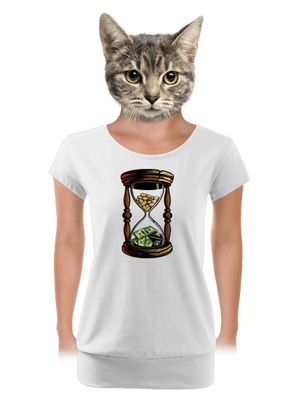 dámské tričko s lemem