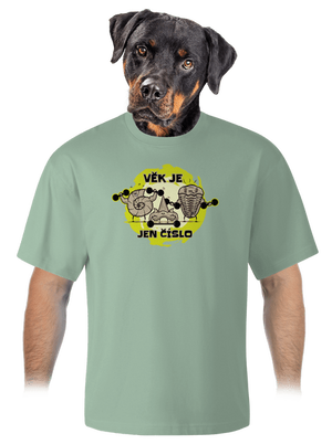 unisex tričko oversized