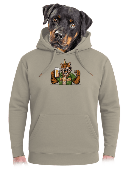 Pártygr unisex mikina premium Pastel Macchiato