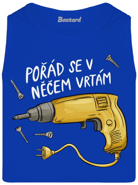 Vrtám pánské tílko Royal Blue