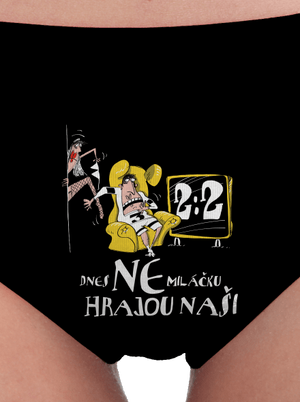 Hrajou naši dámské kalhotky Black