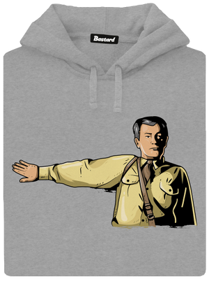 Jmenuji se! pánská mikina klokanka Light Melange