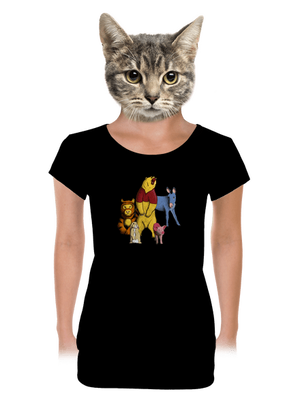 dámské tričko s lemem