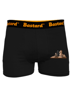 Šachová rodina boxerky Black