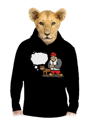 dětská mikina klokanka