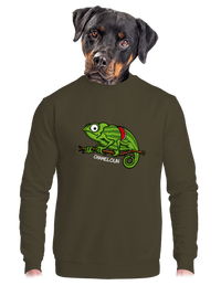 unisex mikina bez kapuce