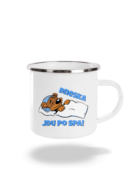 Dneska jdu po spa plecháček White