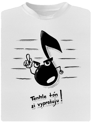 Tón pánské sportovní tričko White