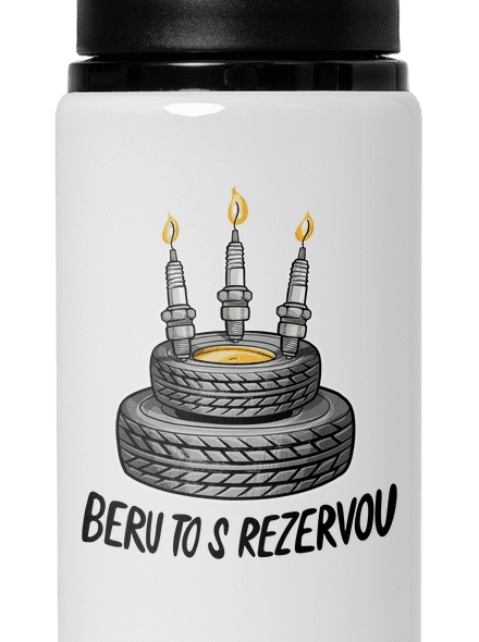 Beru to s rezervou lahev na vodu White