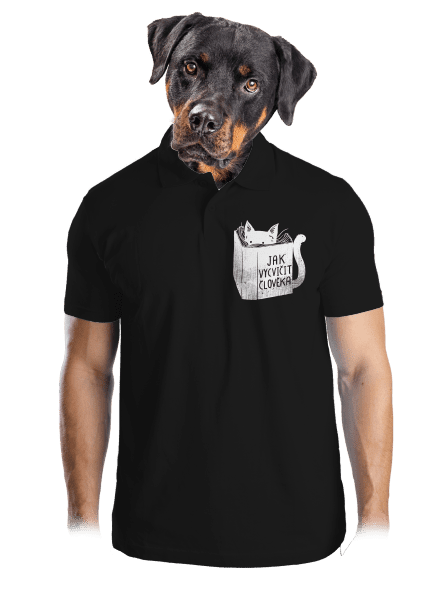 Povinná četba pánská polokošile Black