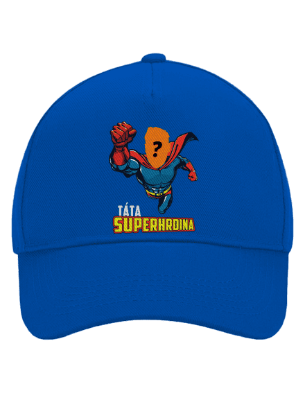 Táta superhrdina kšiltovka baseballka Bright Royal