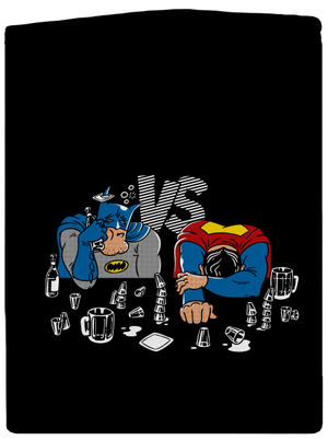 Souboj superhrdinů dámská mikina na zip Black