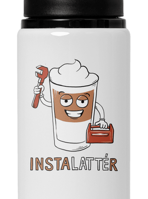 Instalattér lahev na vodu White