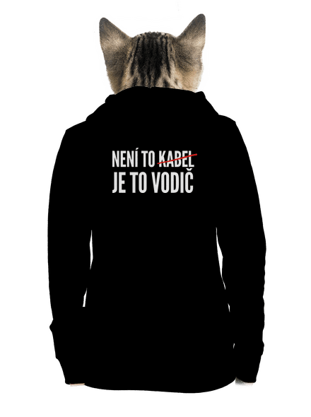 Je to vodič dámská mikina na zip Black