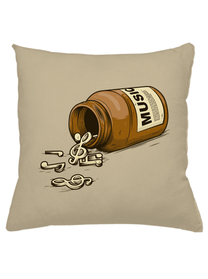 Music Pills polštář Beige