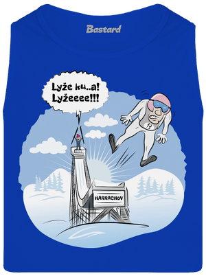 Lyže pánské tílko Royal Blue