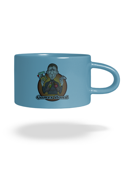 Games Bond hrnek makronka Blue Macaron