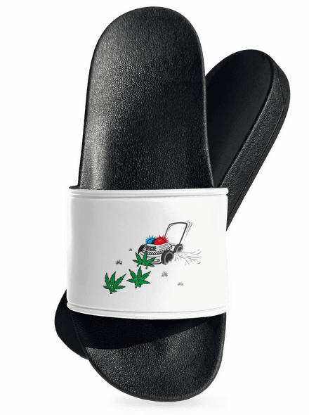 Ganja krize pantofle White