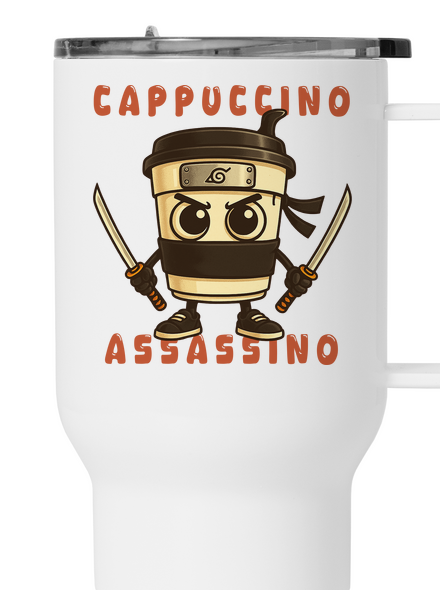 Cappuccino Assassino – Italian Brainrot termohrnek White