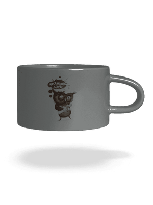 Potřebuju víc kafe hrnek makronka Grey Macaron