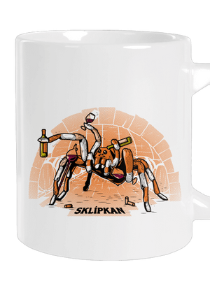 Sklípkan velký hrnek White