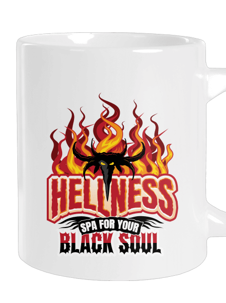 Hellness velký hrnek White
