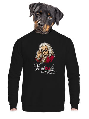 unisex mikina bez kapuce