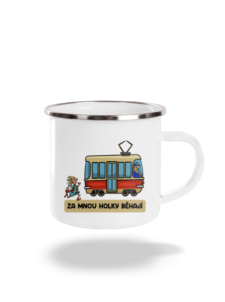 Za mnou holky běhají plecháček White